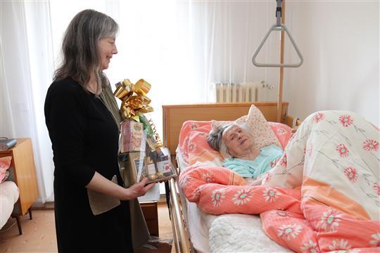 Vsetínská obyvatelka oslavila sto let