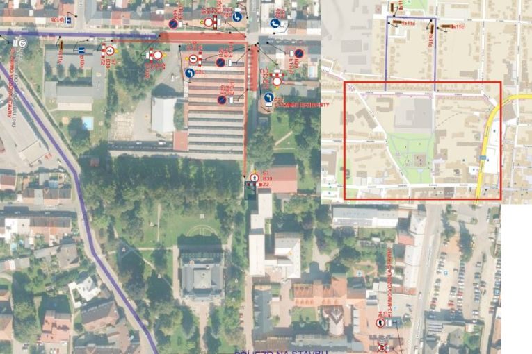 Ulice Jiráskova prochází obnovou. Čekejte dopravní omezení