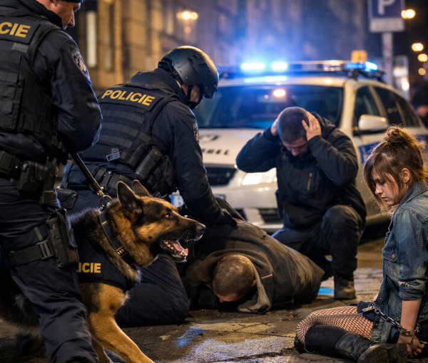 Policie zasáhla proti dealerům v Praze. Část z nich dopadla 10 minut po příjezdu