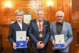 Medaili města Liberec převzali moderátorka Marcela Augustová a architekt Miroslav Masák