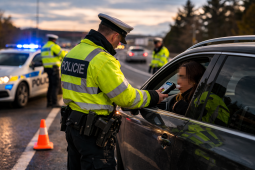 Policie kontrolovala silnice na Berounsku. Na D5 zastavila řidičku s pozitivním testem na drogy