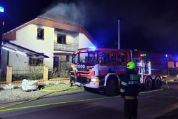 V Mistříně hořel v noci rodinný dům