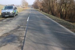 Řidič u Kostelce strhl auto mimo silnici. Policie hledá svědky nehody