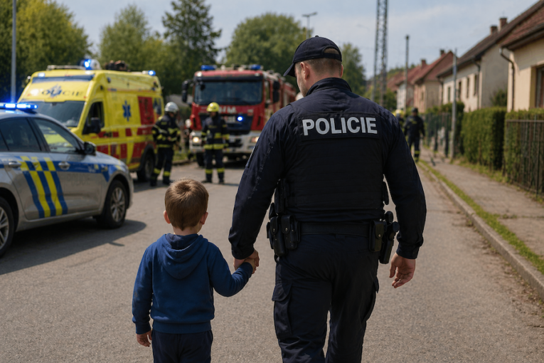 Rozsáhlé pátrání po čtyřletém chlapci skončilo šťastně. Malý tulák se sám vrátil domů