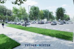 Místo zchátralého kina parkovací místa pro obyvatele sídliště Riviéra