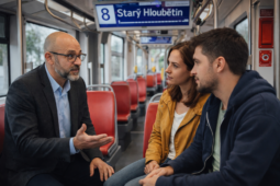 Pomoc v tramvaji. Odborníci na duši vyrazí mezi cestující