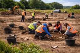 Než začnou stavět obchvat, hledají poklady