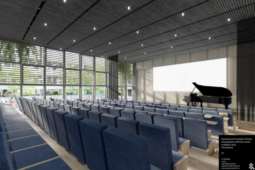 Aula na Sokolovské 54 dostane nový život. Otevře se lidem i kultuře 