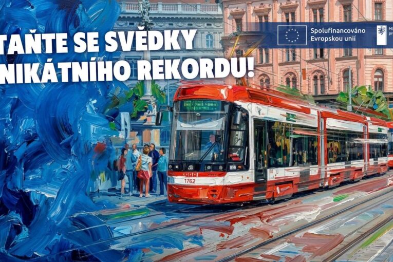 Dopravní podnik se pokusí o rekord. 40 nových šalin pojede konvojem při spanilé jízdě