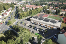 V Domažlicích roste nový Lidl. Otvírat může už v zimě