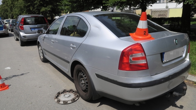 Poškozené auto