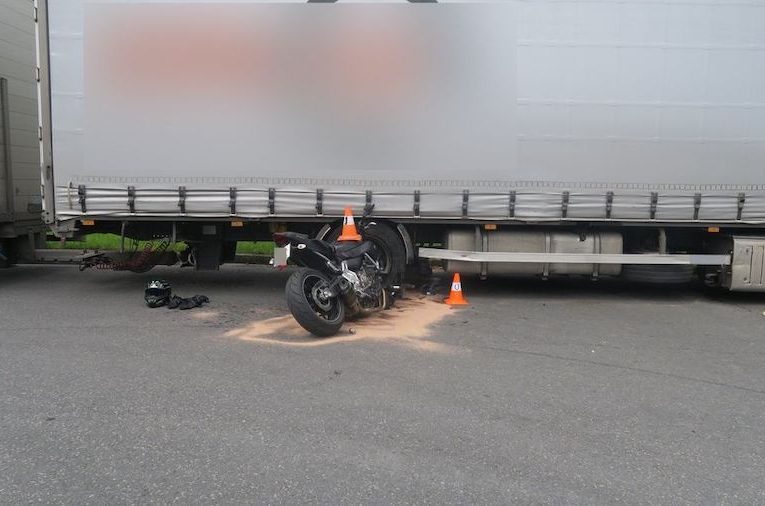 Havarovaná motorka