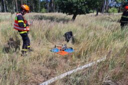 Jihomoravští hasiči bojovali s odpoledními požáry v přírodě