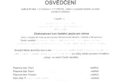 Cizinka si koupila jazykovou zkoušku, aby získala trvalý pobyt v Česku. Teď jí hrozí vězení
