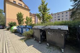 Vsetínské kontejnery čeká pravidelná očista