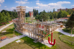 Rivka park se otevřel! Do večerních hodin je v něm animační program pro děti
