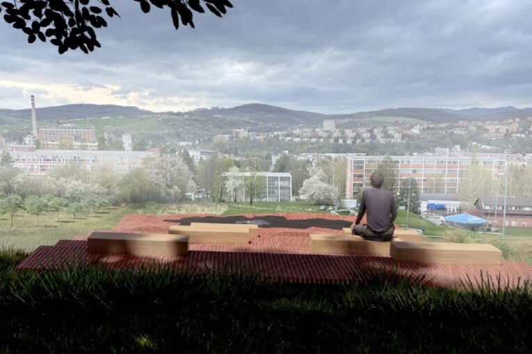 Nad Zlínem vzniká nová vyhlídka. Nabídne pohled na město ve třech různých obdobích