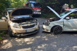 Čelní střet ve Chvalči: dva lidé skončili v nemocnici
