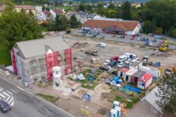 Práce na autobusovém nádraží pokračují podle plánu