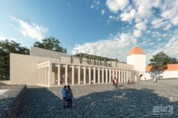 Slezskoostravský hrad získá nový sál. Nahradí nevyhovující stavbu a nabídne celoroční využití