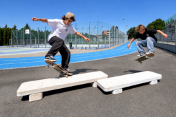 Na Jižních Svazích přibyly nové překážky pro skateboardisty