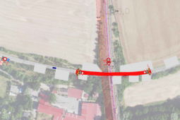 Cestu ze Slaného do Studeněvsi přetnou závory. Oklikou pojedou auta i autobusy