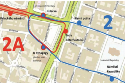 Tramvaje do Skvrňan čeká výluka. Cestující přestoupí na autobusy