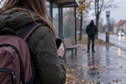 Policie řeší sexuální obtěžování školačky na zastávce