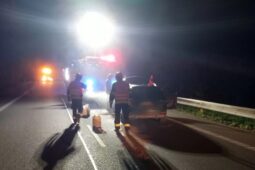 Nehoda dvou aut zastavila provoz na silnici I/55 u Hodonína. Škoda je 300 tisíc