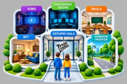 VIDEO: Policie otevřela Hackerské doupě i virtuální Byt. Nové centrum poradí, když hrozí nebezpečí
