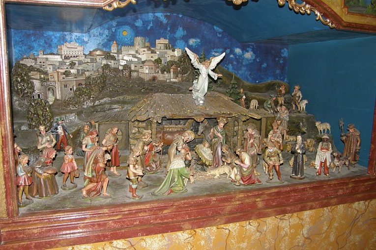 Jesličky ve Vranově, kostel Narození Panny Marie. Autor: Lasy. Zdroj: Commons Wikimedia (CC BY-SA 3.0)