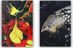 Obrazy malované akrylem, olejem nebo tisknuté na kovové desce mají své kouzlo a přetrvávají věčnost