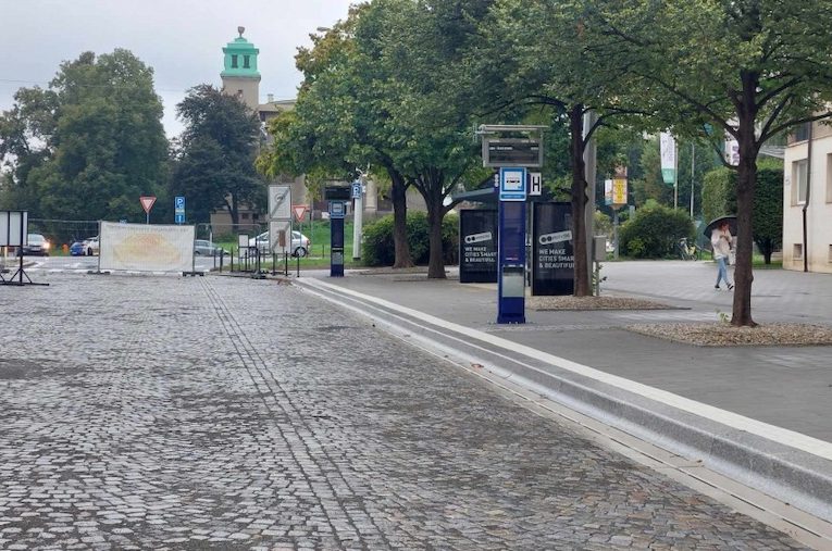 Oprava silnice v Olomouci