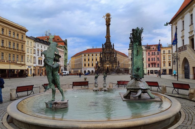 Ariónova kašna, Olomouc