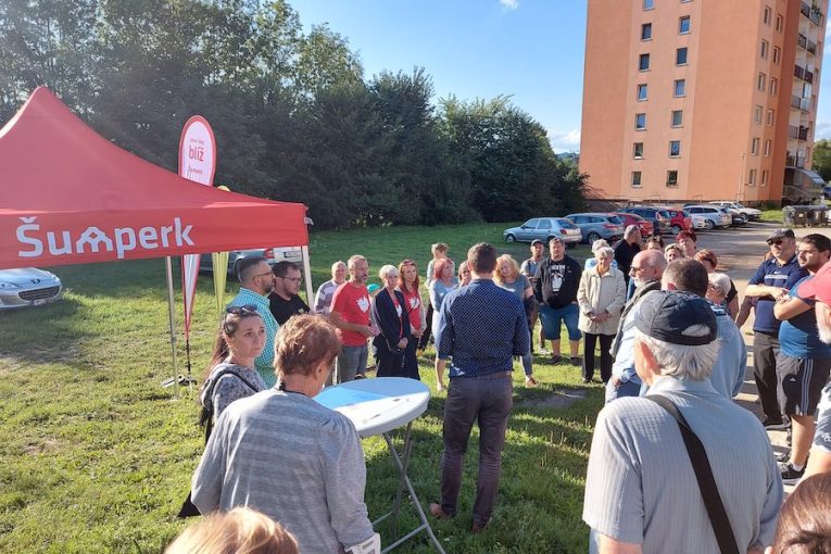 Mobilní radnice v Šumperku