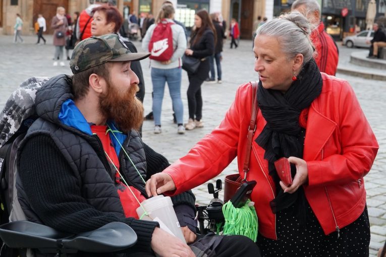 Sbírka pro vozíčkáře