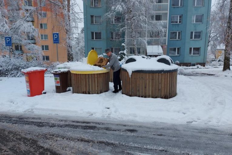 Nádoby na tříděný odpad