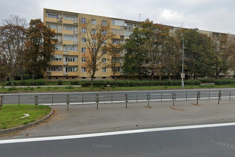 Velkomoravská ulice v Olomouci