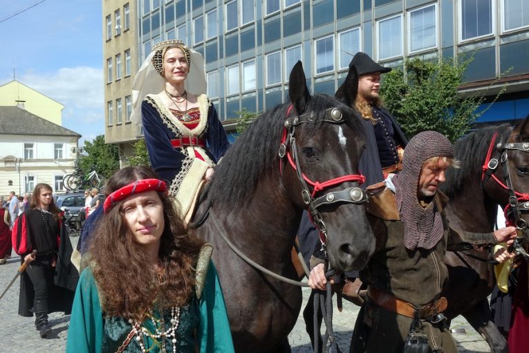 Historický průvod v Přerově