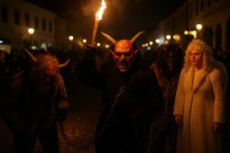 Peklo zpátky na Novák: čerti, andělé, Mikuláš a Hodina zpěvu Jaroslava Uhlíře