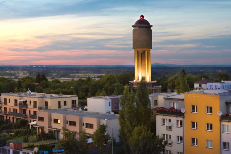 Rozhledna Vodárna Kolín. Zdroj. Shutterstock.com/Miroslav Fechtner