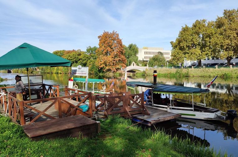 Přístaviště Hradecké paroplavební společnosti. Foto: Jan Matoušek
